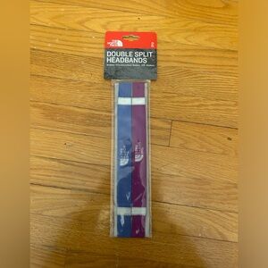 The North Face Blue and Purple Headbands